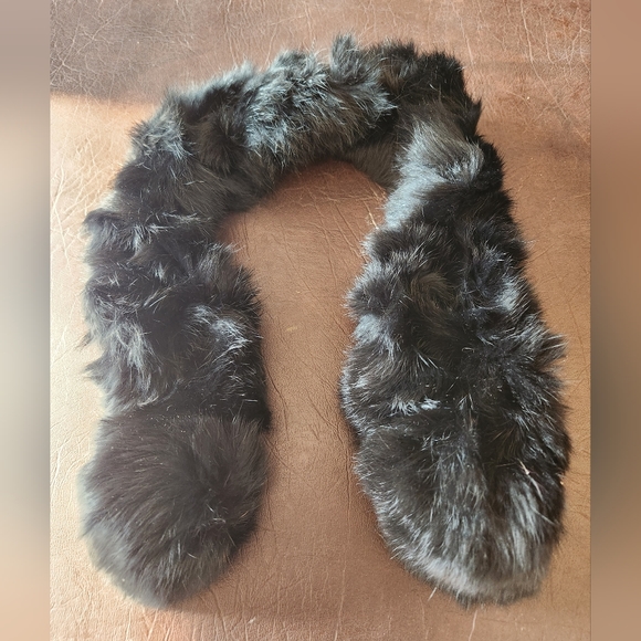 Fur Collar Scarf for Women Faux Fur Scarves Neck Shrug - Picture 4 of 7